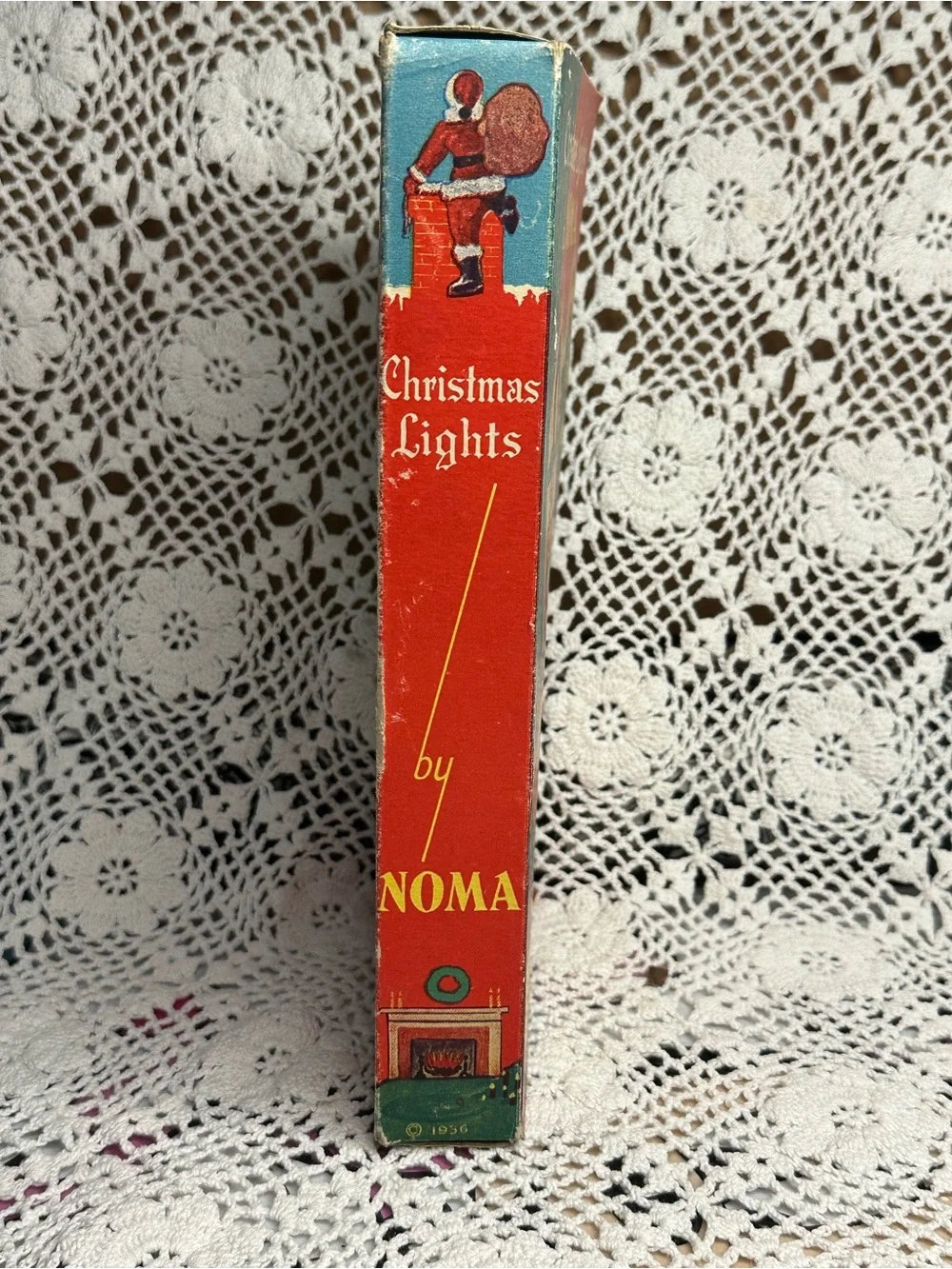 Vintage 1936 NOMA Christmas String Lights – Classic Holiday Décor